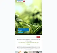 Kleine Seitenvorschau von cannabis.medicon-apotheke.de