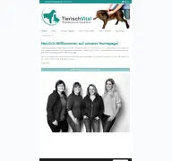 Kleine Seitenvorschau von tierphysiotherapie-erkelenz.de