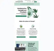 Kleine Seitenvorschau von cannabis-pforzheim.de