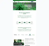 Kleine Seitenvorschau von cannabis.preussenapotheke.de