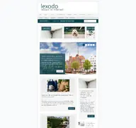 Kleine Seitenvorschau von lexodo.de