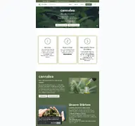 Kleine Seitenvorschau von cannalea.de