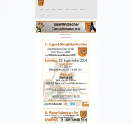 Kleine Seitenvorschau von sadv.de