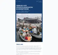 Kleine Seitenvorschau von dat-fischhuus-eckernfoerde.de