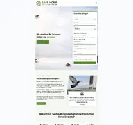 Kleine Seitenvorschau von safehome-service.de