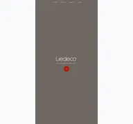 Kleine Seitenvorschau von liedeco.de