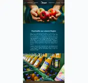Kleine Seitenvorschau von saft24.de