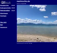 Kleine Seitenvorschau von martinschlu.de