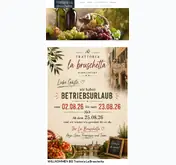 Kleine Seitenvorschau von trattoria-la-bruschetta.de