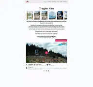 Kleine Seitenvorschau von tregleralm.de