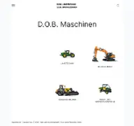 Kleine Seitenvorschau von maschinen.dob-landtechnik.de
