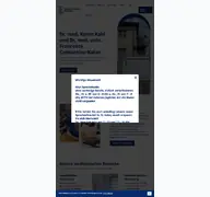 Kleine Seitenvorschau von hausarztpraxis-staaken.de