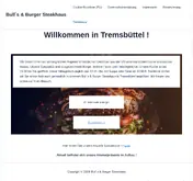 Kleine Seitenvorschau von bulls-burger-steakhaus.de