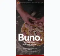 Kleine Seitenvorschau von bunopizza.de