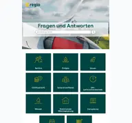Kleine Seitenvorschau von hilfe.e-regio.de