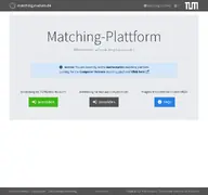 Kleine Seitenvorschau von matching.ma.tum.de