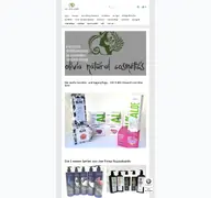 Kleine Seitenvorschau von olivia-natural-cosmetics.de