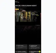 Kleine Seitenvorschau von magicgregoriannight.de