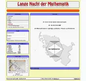 Kleine Seitenvorschau von mathenacht.de
