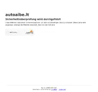 Kleine Seitenvorschau von autoaibe.lt
