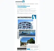 Kleine Seitenvorschau von mathildenschule.de