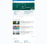 Kleine Seitenvorschau von math.uni-hamburg.de