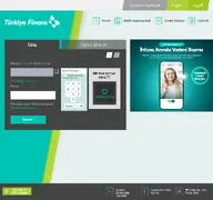 Kleine Seitenvorschau von turkiyefinans.com