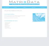 Kleine Seitenvorschau von matrix-data.de