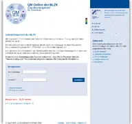 Kleine Seitenvorschau von qm.blzk.de