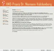 Kleine Seitenvorschau von hno-niemann.de