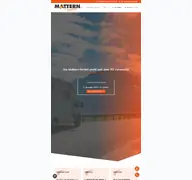 Kleine Seitenvorschau von mattern-bewegt.de
