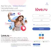 Kleine Seitenvorschau von love.ru