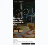 Kleine Seitenvorschau von zucchero-lauf.de