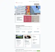 Kleine Seitenvorschau von cardiologen.de