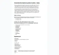 Kleine Seitenvorschau von gisa.gv.at