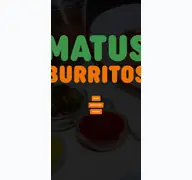 Kleine Seitenvorschau von matus-burritos.de