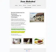Kleine Seitenvorschau von zum-bahnhof-gemmingen.de