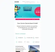 Kleine Seitenvorschau von care-center.de