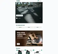 Kleine Seitenvorschau von metabo.com