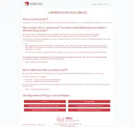 Kleine Seitenvorschau von umfragen.schule-bw.de