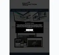 Kleine Seitenvorschau von hostaction.ch