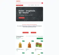 Kleine Seitenvorschau von uenluemarket.de