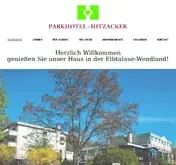 Kleine Seitenvorschau von parkhotel-hitzacker.de