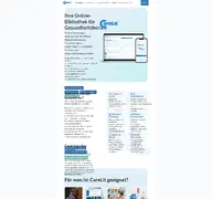 Kleine Seitenvorschau von carelit.de