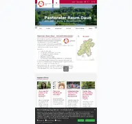 Kleine Seitenvorschau von pr-daun.de