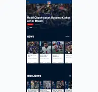 Kleine Seitenvorschau von nfl.de
