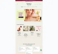 Kleine Seitenvorschau von maveabeauty.de
