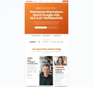 Kleine Seitenvorschau von unitedads.de