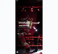 Kleine Seitenvorschau von unlimitedwrestling.de