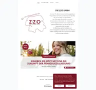 Kleine Seitenvorschau von zzo.de